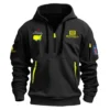 Special Release Evnroll Putters Masters Tournament Exclusive Logo Fashion Hoodie Half Zipper HOMT041124A1EPHHZ - Gray