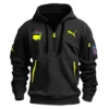 Special Release PUMA Golf DP World Tour Exclusive Logo Fashion Hoodie Half Zipper HODP141124A01PUMHHZ - Navy