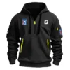 Special Release FootJoy Masters Tournament Exclusive Logo Fashion Hoodie Half Zipper HOMT041124A1FJHHZ - Navy