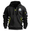 Adidas Ryder Cup Exclusive Logo Fashion Hoodie Half Zipper HORC171224A01ADHHZ - Gray