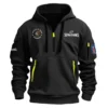 Special Release Spalding 125th U.S. Open Exclusive Logo Fashion Hoodie Half Zipper HOUSG041124A1SPAHHZ - Gray