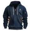 Miura Golf FedEx St. Jude Championship Exclusive Logo Fashion Hoodie Half Zipper HOFED191224A01MGHHZ - Black