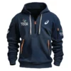 Special Release Asics Masters Tournament Exclusive Logo Fashion Hoodie Half Zipper HOMT041124A1ASHHZ - Black