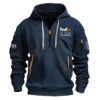 More Golf Genesis Invitational Exclusive Logo Fashion Hoodie Half Zipper HOGEN221124A01MGHHZ - Black