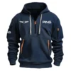 Ping Genesis Invitational Exclusive Logo Fashion Hoodie Half Zipper HOGEN221124A01PIHHZ - Khaki