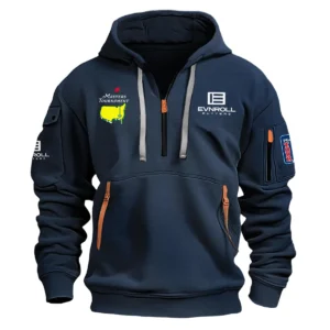 Special Release Evnroll Putters Masters Tournament Exclusive Logo Fashion Hoodie Half Zipper HOMT041124A1EPHHZ - Navy