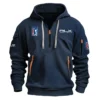 Special Release Ralph Lauren RLX PGA Tour Champions Exclusive Logo Fashion Hoodie Half Zipper HOPGA041124A1RLXHHZ - Khaki