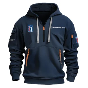 Odyssey PGA Tour Champions Exclusive Logo Fashion Hoodie Half Zipper HOPGA261124A01ODHHZ - Navy