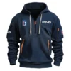 Ping PGA Tour Champions Exclusive Logo Hoodie Half Zipper HO041124A1PIPGA - Black