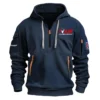 Clicgear 125th U.S. Open Exclusive Logo Hoodie Half Zipper HO041124A1CLIUSG - Black