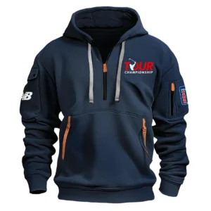 New Balance TOUR Championship Exclusive Logo Fashion Hoodie Half Zipper HOTC171224A01NBHHZ - Navy