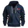 Odyssey 125th U.S. Open Exclusive Logo Hoodie Half Zipper HO041124A1ODUSG - Black