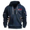 Under Armour 125th U.S. Open Exclusive Logo Hoodie Half Zipper HO041124A1UAUSG - Black