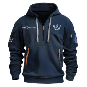 Arccos Golf The Players Championship Exclusive Logo Fashion Hoodie Half Zipper HOTPS101224A01ARHHZ - Navy