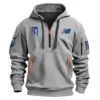 Special Release New Balance PGA Tour Champions Exclusive Logo Fashion Hoodie Half Zipper HOPGA041124A1NBHHZ - Khaki