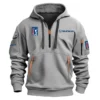 Special Release Sunice Golf PGA Tour Champions Exclusive Logo Fashion Hoodie Half Zipper HOPGA041124A1SUNHHZ - Black