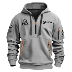 Special Release Srixon 2025 PGA Championship Hoodie Half Zipper HOPGA191124A01SR - Gray