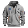 Bridgestone Golf PGA Tour Champions Exclusive Logo Fashion Hoodie Half Zipper HOPGA261124A01BRHHZ - Black