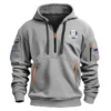 Columbia Ryder Cup Exclusive Logo Fashion Hoodie Half Zipper HORC171224A01COLHHZ - Black