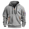 Sun Mountain Ryder Cup Exclusive Logo Fashion Hoodie Half Zipper HORC171224A01SMHHZ - Black