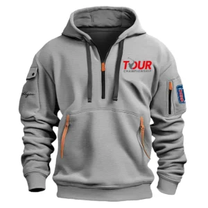 Ben Hogan TOUR Championship Exclusive Logo Fashion Hoodie Half Zipper HOTC171224A01BHHHZ - Gray