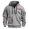 Tourstage TOUR Championship Exclusive Logo Fashion Hoodie Half Zipper HOTC171224A01TOUHHZ - Khaki