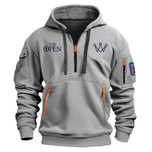 Special Release Arccos Golf The Open Championship Exclusive Logo Fashion Hoodie Half Zipper HOTOP041124A1ARHHZ - Gray