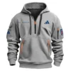 Adidas The Players Championship Exclusive Logo Fashion Hoodie Half Zipper HOTPS101224A01ADHHZ - Black