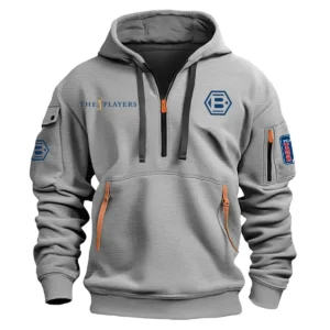 Bettinardi Golf The Players Championship Exclusive Logo Fashion Hoodie Half Zipper HOTPS101224A01BGHHZ - Gray