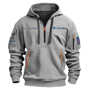 Columbia The Players Championship Exclusive Logo Fashion Hoodie Half Zipper HOTPS101224A01COLHHZ - Gray