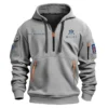 Miura Golf The Players Championship Exclusive Logo Fashion Hoodie Half Zipper HOTPS101224A01MGHHZ - Black