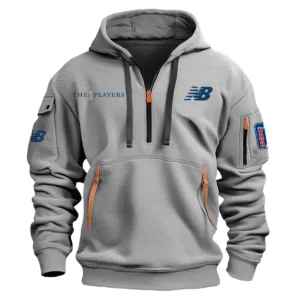 New Balance The Players Championship Exclusive Logo Fashion Hoodie Half Zipper HOTPS101224A01NBHHZ - Gray