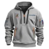 Special Release PowerBilt 125th U.S. Open Exclusive Logo Fashion Hoodie Half Zipper HOUSG041124A1PBHHZ - Black