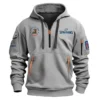 Special Release Spalding 125th U.S. Open Exclusive Logo Fashion Hoodie Half Zipper HOUSG041124A1SPAHHZ - Khaki