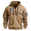 Special Release Arccos Golf PGA Tour Champions Exclusive Logo Fashion Hoodie Half Zipper HOPGA041124A1ARHHZ - Navy