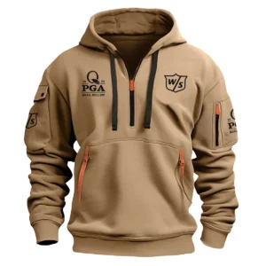 Special Release Wilson Staff 2025 PGA Championship Hoodie Half Zipper HOPGA191124A01WS - Khaki