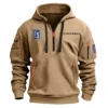 Odyssey PGA Tour Champions Exclusive Logo Fashion Hoodie Half Zipper HOPGA261124A01ODHHZ - Gray