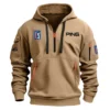 Ping PGA Tour Champions Exclusive Logo Fashion Hoodie Half Zipper HOPGA261124A01PIHHZ - Gray