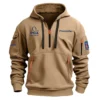 Special Release PowerBilt 2025 PGA Championship Exclusive Logo Fashion Hoodie Half Zipper HOPGC041124A1PBHHZ - Gray