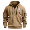 Adidas Ryder Cup Exclusive Logo Fashion Hoodie Half Zipper HORC171224A01ADHHZ - Gray