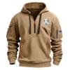 Adams Golf Ryder Cup Exclusive Logo Fashion Hoodie Half Zipper HORC171224A01AGHHZ - Gray