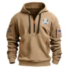 Ping Ryder Cup Exclusive Logo Fashion Hoodie Half Zipper HORC171224A01PIHHZ - Gray