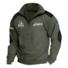 Asics 2025 PGA Championship Exclusive Logo Tactical Quarter-Zip Sweatshirt Gift For Loves HO100125A1PGCAS - Dark Gray