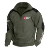 Porter-Cable Carpenter Exclusive Logo Tactical Quarter-Zip Sweatshirt Gift For Loves QTCAP180125A1PC - Dark Gray