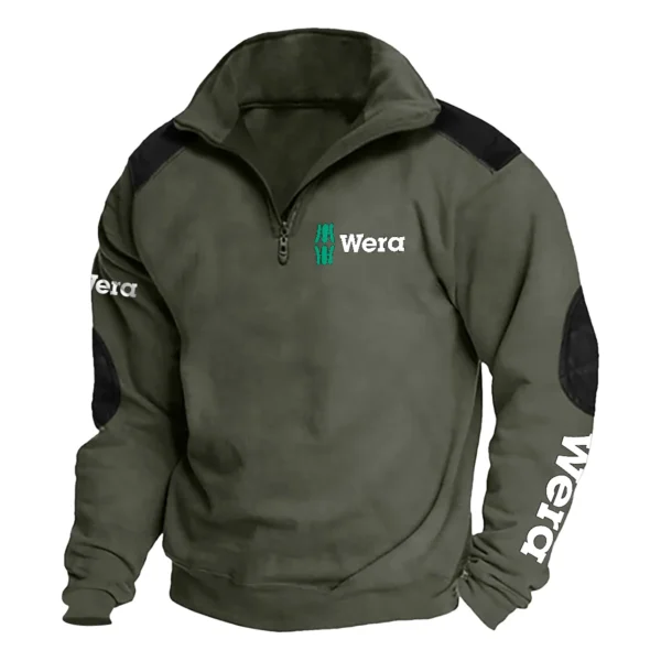 Wera Carpenter Exclusive Logo Tactical Quarter-Zip Sweatshirt Gift For Loves QTCAP180125A1WE - Military Green