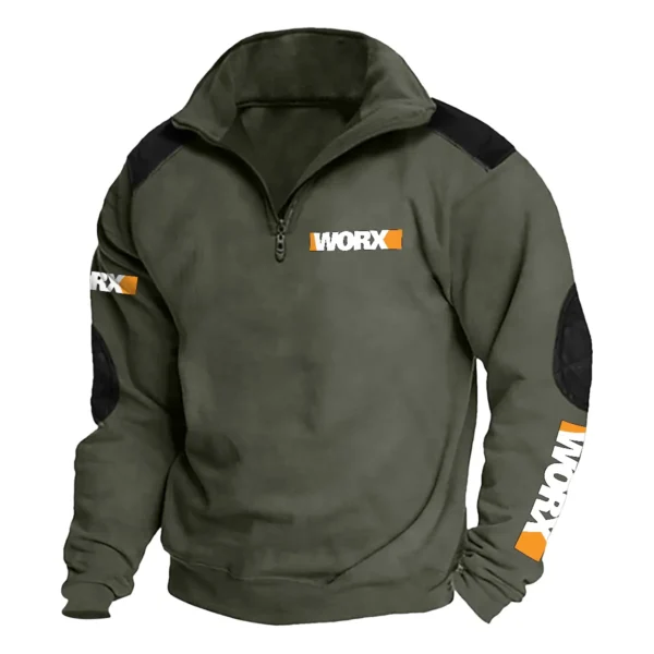 Worx Carpenter Exclusive Logo Tactical Quarter-Zip Sweatshirt Gift For Loves QTCAP180125A1WOR - Military Green