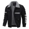 Casio G-Shock Exclusive LogoThickened Corduroy Jacket Carpenter QTCAP020125A01CGS - Gray