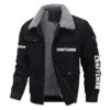 Craftsman Exclusive LogoThickened Corduroy Jacket Carpenter QTCAP020125A01CRA - Gray