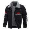 Diamondback Exclusive LogoThickened Corduroy Jacket Carpenter QTCAP020125A01DIA - Gray