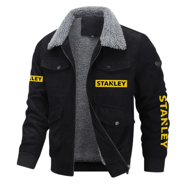 Stanley Exclusive LogoThickened Corduroy Jacket Carpenter QTCAP020125A01STA - Black